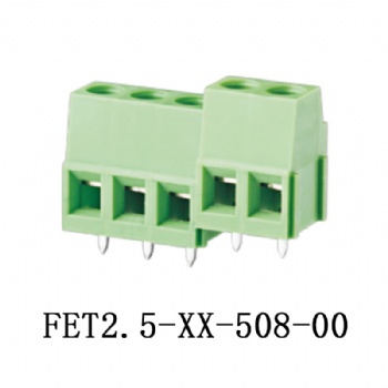 FET2.5-XX-508-00 PCB spring terminal block