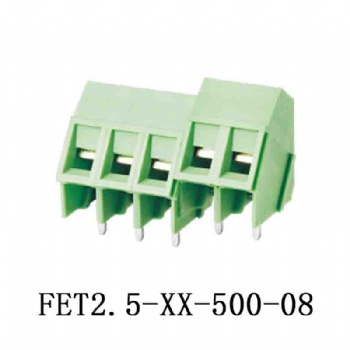 FET2.5-XX-500-08 PCB spring terminal block