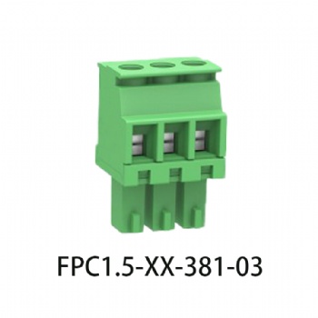 FPC1.5-XX-381-03 PCB spring terminal block
