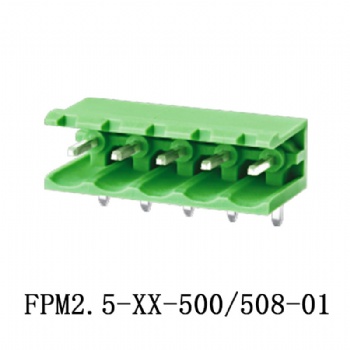 FPM2.5-XX-500&508-01 PCB spring terminal block