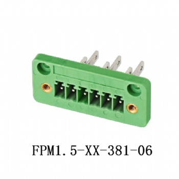 FPM1.5-XX-381-06 PCB spring terminal block