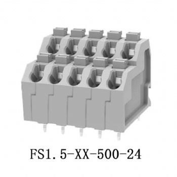 FS1.5-XX-500-24 弹簧式接线端子