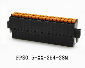 FPS0.5-XX-254-28M 插拔式接线端子