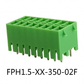 FPH1.5-XX-350-02F-PCB Plug in terminal block