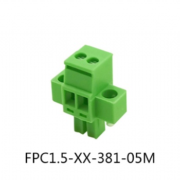 FPC1.5-XX-381-05M 插拔式接线端子