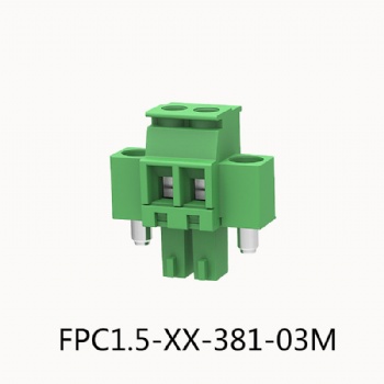 FPC1.5-XX-381-03M 插拔式接线端子