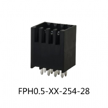 FPH0.5-XX-254-28PBC Plug in terminal block