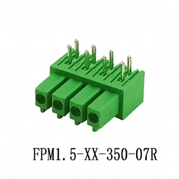 FPM1.5-XX-350-07R PCB Plug in terminal block