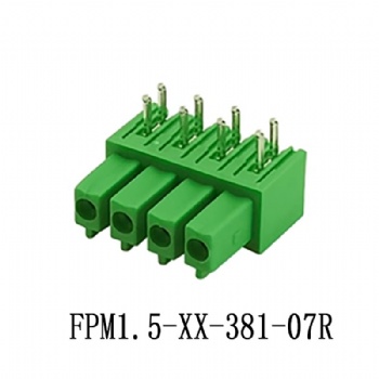 FPM1.5-XX-381-07R PCB Plug in terminal block