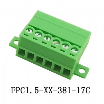 FPC1.5-XX-381-17C PCB Plug in terminal block
