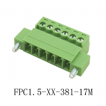 FPC1.5-XX-381-17M PCB Plug in terminal block