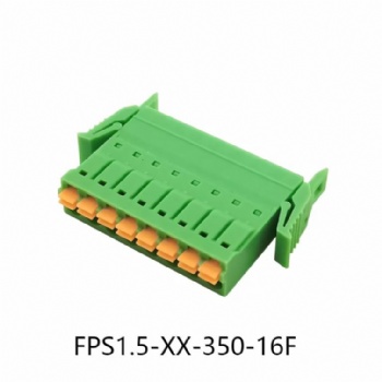 FPS1.5-XX-350-16F PLUG-IN TERMINAL BLOCK