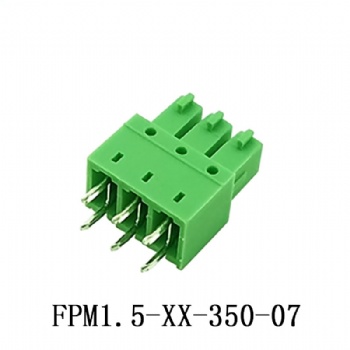 FPM1.5-XX-350-07 PCB Plug in terminal block
