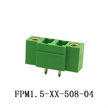 FPM1.5-XX-508-04 PCB spring terminal block