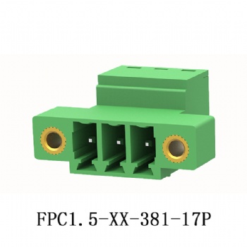 FPC1.5-XX-381-17P 插拔式接线端子