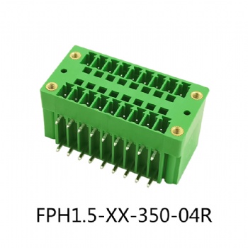 FPH1.5-XX-350-04R 插拔式接线端子