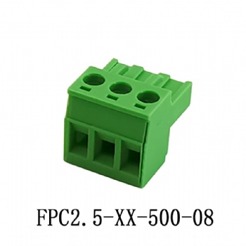 FPC2.5-XX-500-08 插拔式接线端子