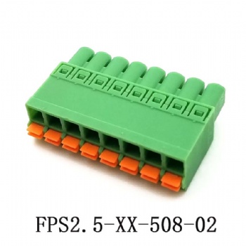 FPS2.5-XX-508-02 PCB spring terminal block