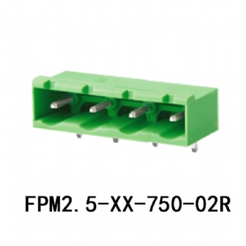 FPM2.5-XX-750-02R 插拔式接线端子