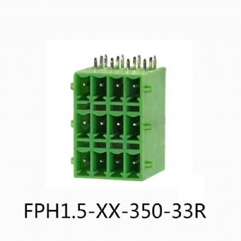 FPH1.5-XX-350-33R 插拔式接线端子