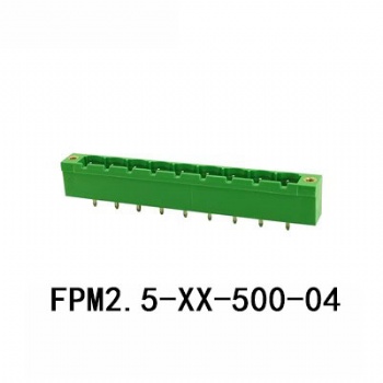 FPM2.5-XX-500-04 插拔式接线端子