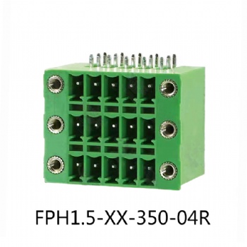 FPH1.5-XX-350-34R 插拔式接线端子