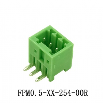 FPM0.5-XX-254-00R-PLUG-IN TERMINAL BLOCK