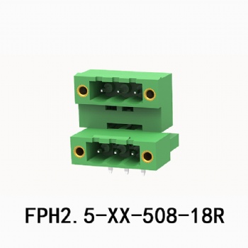 FPH2.5-XX-508-18R PCB plug terminal block