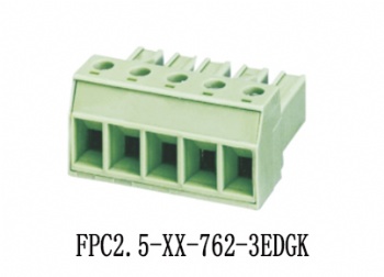 FPC2.5-XX-762-3EDGK 插拔式接线端子