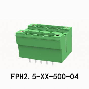 FPH2.5-XX-500-04 插拔式接线端子