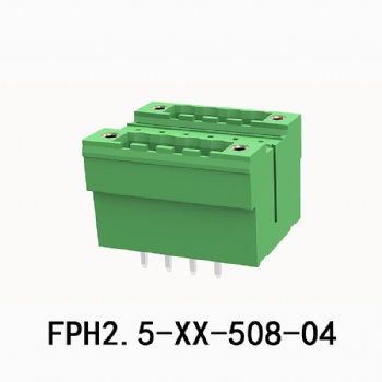 FPH2.5-XX-508-04 PCB plug terminal block