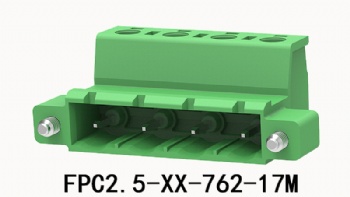FPC2.5-XX-762-17M PCB plug terminal block