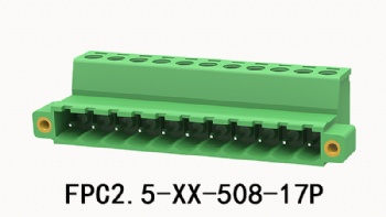 FPC2.5-XX-508-17P PCB spring terminal block