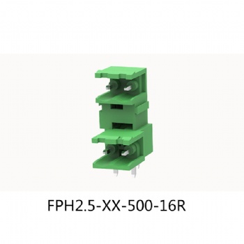 FPH2.5-XX-500-16R 插拔式接线端子