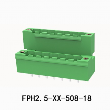 FPH2.5-XX-508-18 PCB plug terminal block