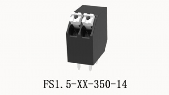 FS1.5-XX-350-14 弹簧式PCB接线端子