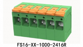 FS16-XX-1000-2416R PCB spring terminal block