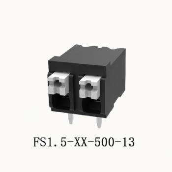 FS1.5-XX-500-13 弹簧式PCB接线端子