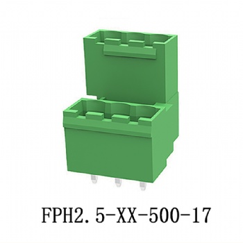 FPH2.5-XX-500-17 插拔式接线端子