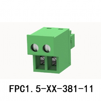 FPC1.5-XX-381-11 插拔式接线端子