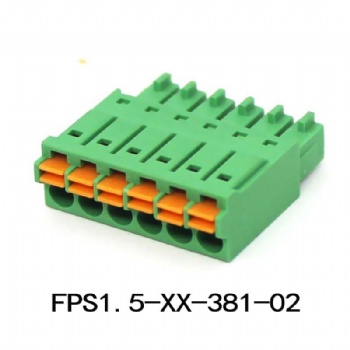 FPS1.5-XX-381-02 插拔式接线端子