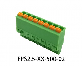 FPS2.5-XX-500-02插拔式接线端子