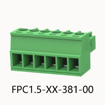 FPC1.5-XX-381-00 PCB spring terminal block