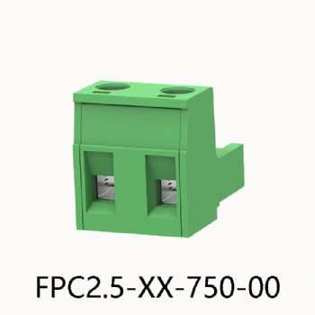 FPC2.5-XX-750-00 插拔式接线端子