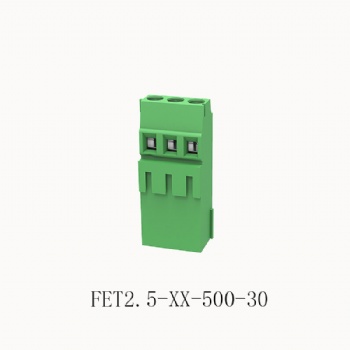 FET2.5-XX-500-30 螺钉式接线端子