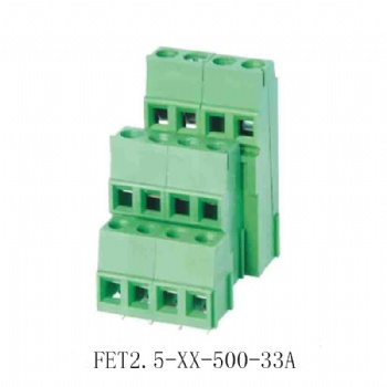 FET2.5-XX-500-33A PCB spring terminal block