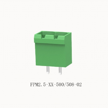 FPM2.5-XX-500508-02 PCB spring terminal block