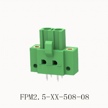 FPM2.5-XX-508-08 PCB spring terminal block