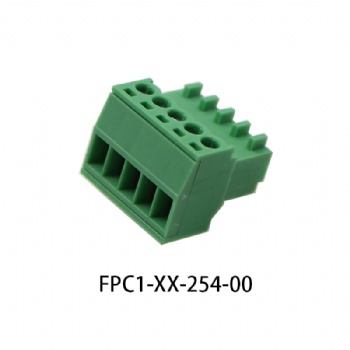 FPC1-XX-254-00 PBC PLUG-IN TERMINAL BLOCK