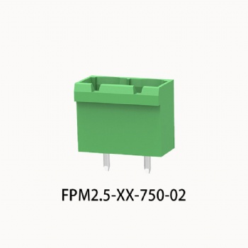 FPM2.5-XX-750-02 Plug in terminal bock